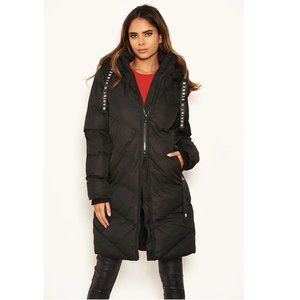 Longline Hood Puffer Jacket 